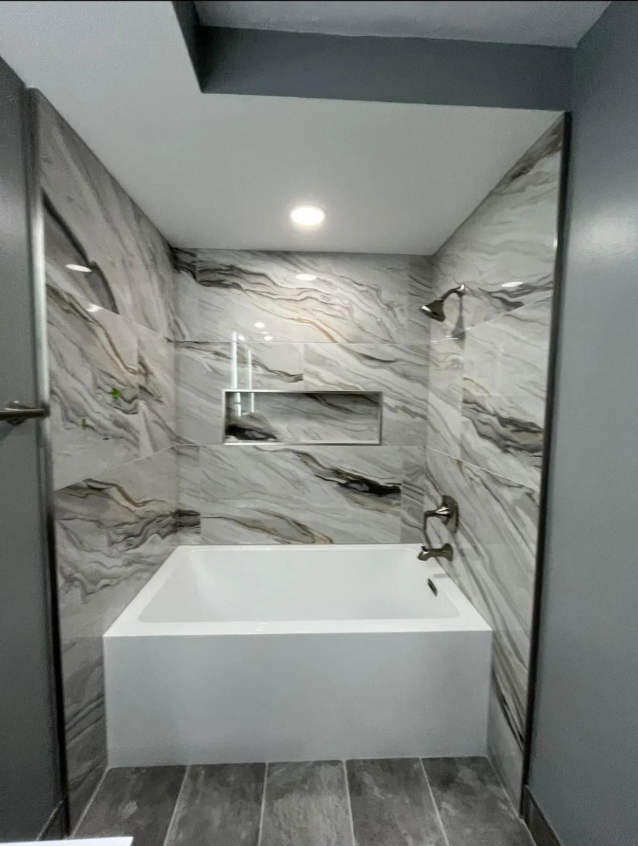 Complete whole-home renovation with open floor plan and hardwood floors in Fort Lee NJ